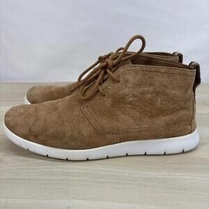 UGG Freamon Ankle Boots 1007645 Mens Tan Suede Chukka Shoes Size 10